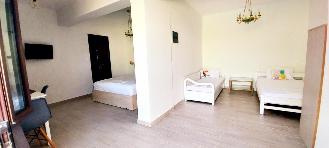 Golden View Apartments Myrina Limnos Luaran gambar