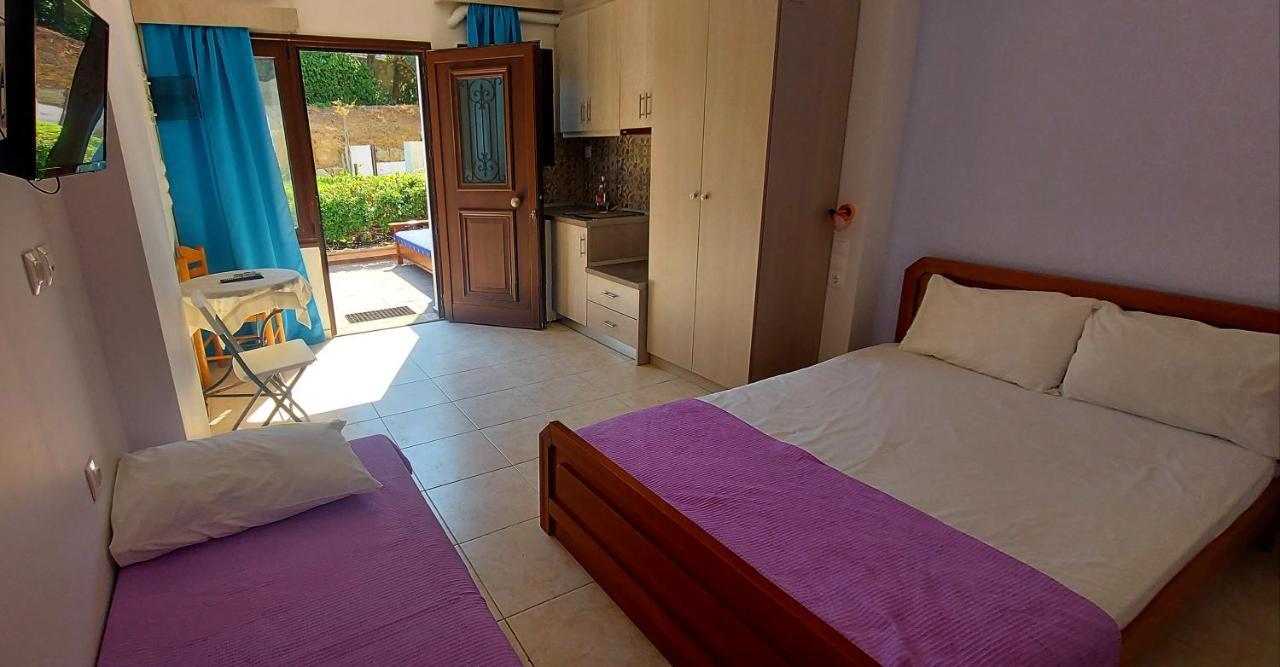 Golden View Apartments Myrina Limnos Luaran gambar